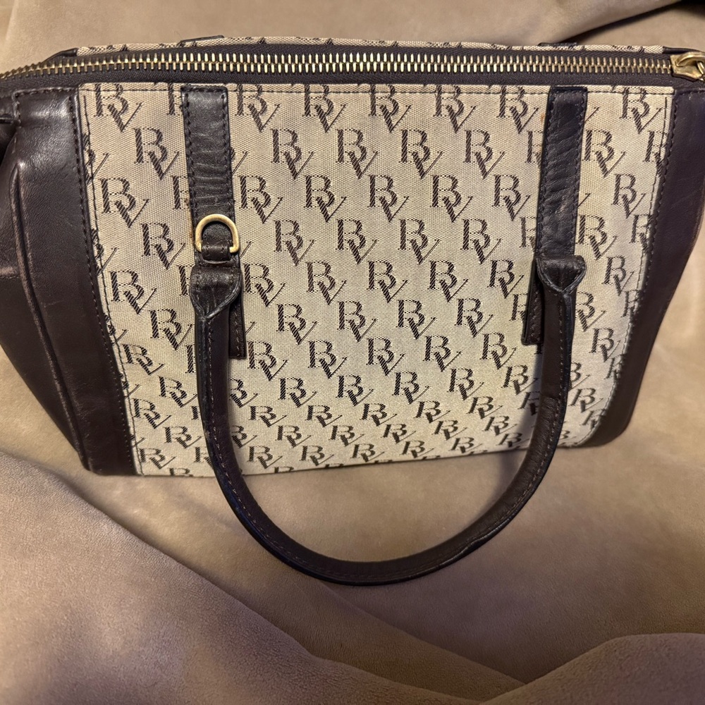 Bottega Veneta Monogram Purse Vintage Brown